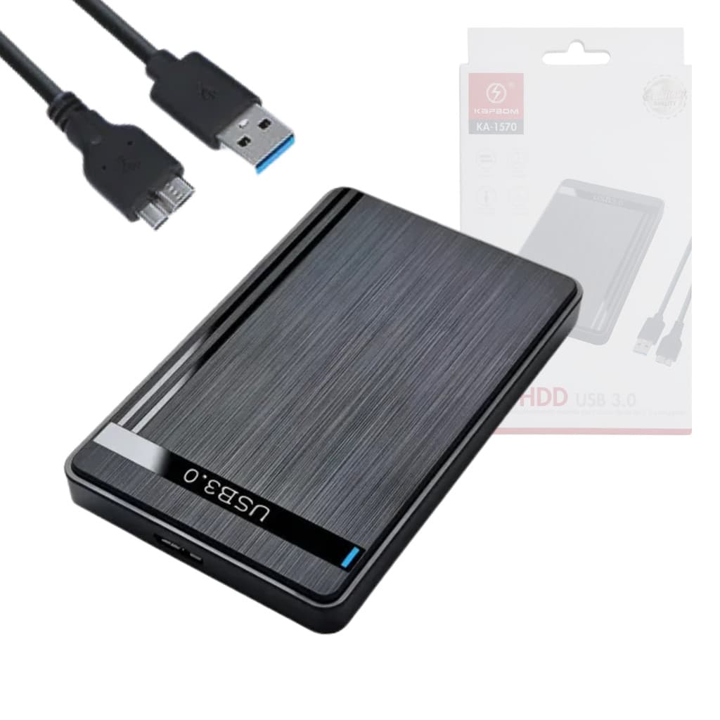 Compartimento Case de SSD HDD 2,5 Polegadas USB 3.0 Disco Rígido Kapbom KA-1570
