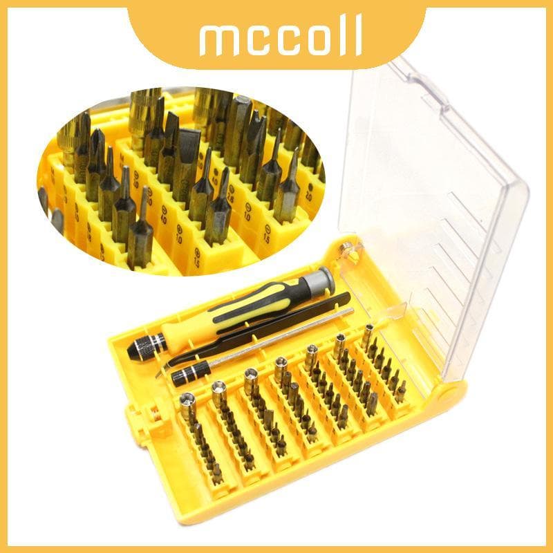 Em Abrangente 45 1 Chave De Fenda Torx De Precisão E Kit De Ferramentas De Reparo Móvel De Pinça