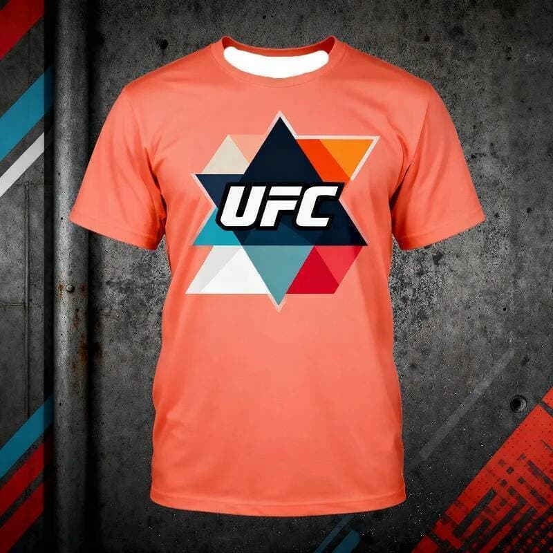 MOTO-UFC Fãs De Combate 3D Impresso Moda Masculina Verão Em Torno Do Pescoço Camiseta Feminina Lazer Ao Ar Livre Esporte