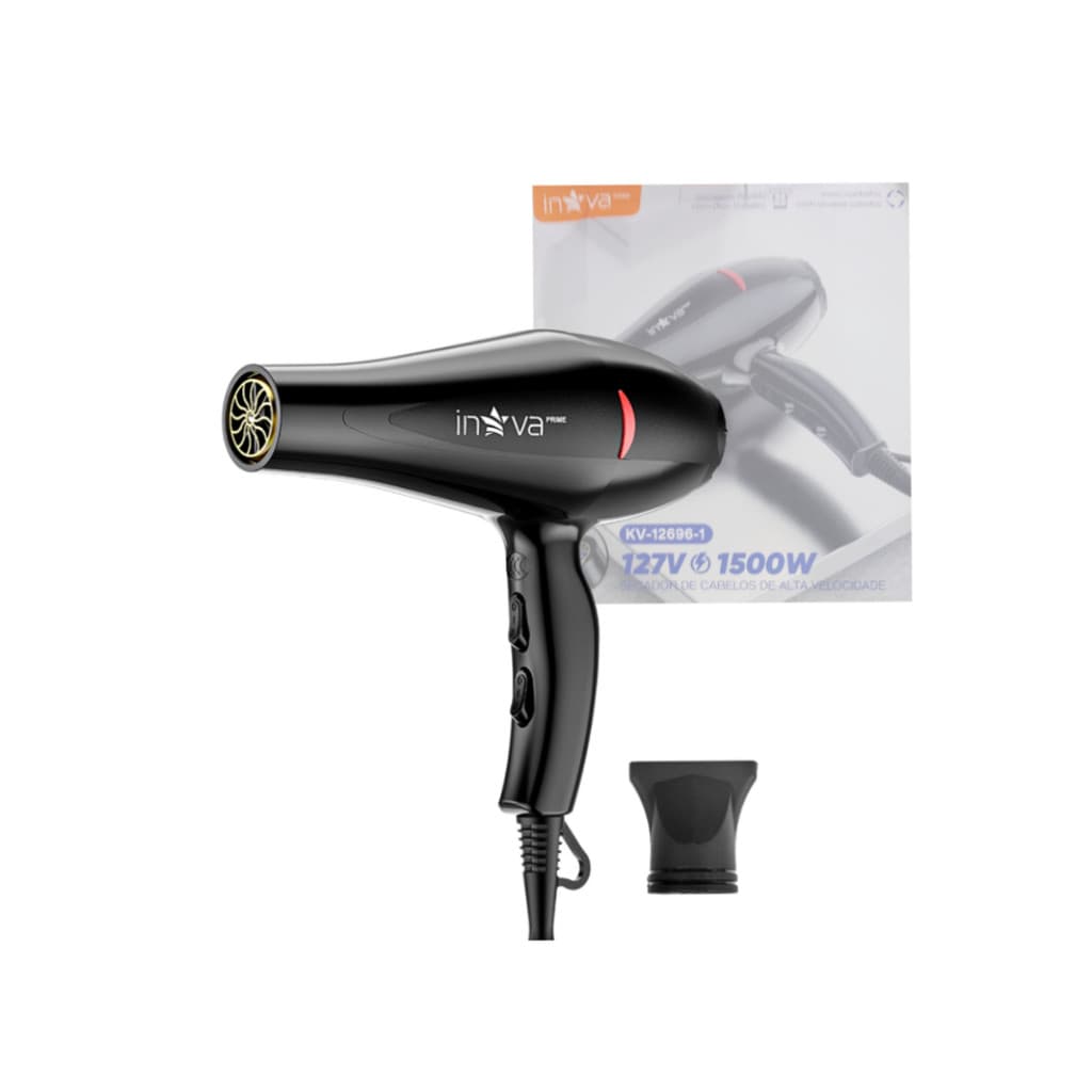 Secador de Cabelo Profissional 1500W Premium 127V
