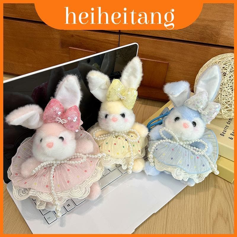 Brinquedo Macio De Pelúcia De Coelho Beike Com Material De Cabelo Curto E Orelhas Flexíveis Para Presente Decoração De Q
