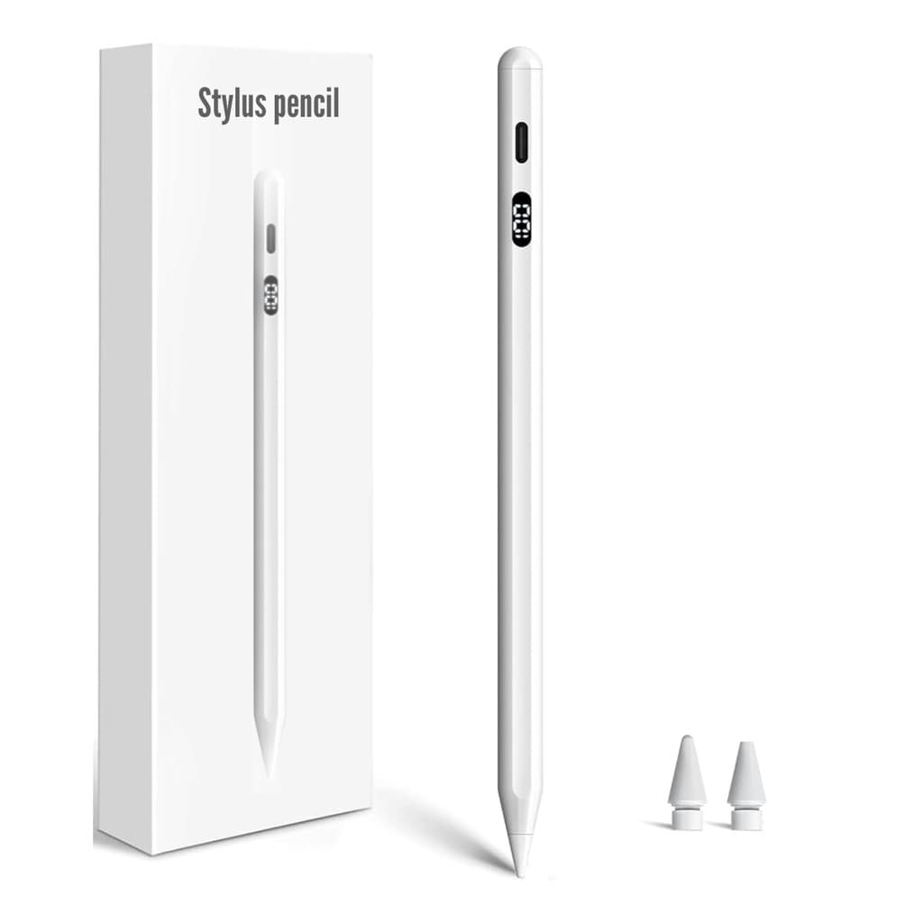 Caneta Universa Stylus Pencil Com Tela Digital e 03 Pontas Kapbom KA-0211
