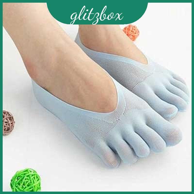 Senhoras Versátil Moda Mistura De Algodão Renda Antiderrapante Invisível Baixo Corte Meias Vários Estilos De Vida Para