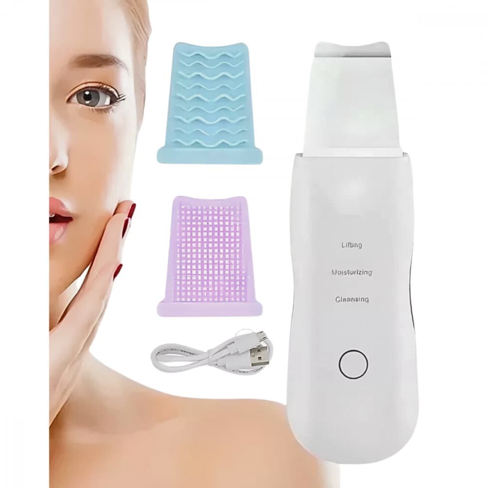Caneta Peeling Ultrassônico E Ionização Portátil Anti Cravos E Acne Eletromex