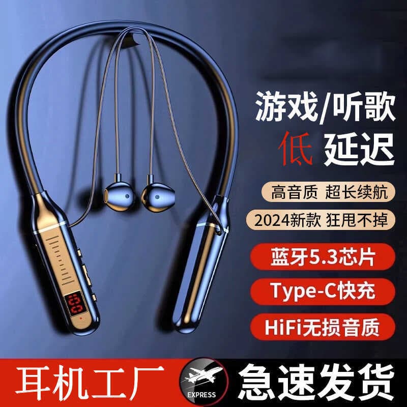 Fone de ouvido Semi-In-Ear bluetooth Ultra-longa vida útil da bateria esportes verdadeiro sem fio bluetooth fone de ouvi