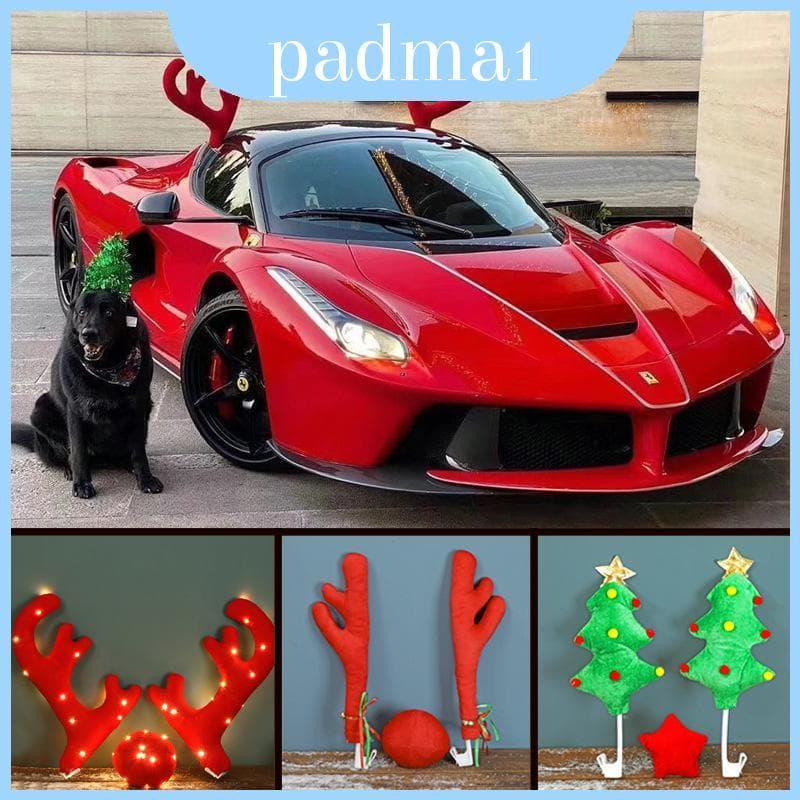 Acessórios De Carro Festivos Para Temporada De Férias Adicionam Um Toque De Espírito De Natal Seu