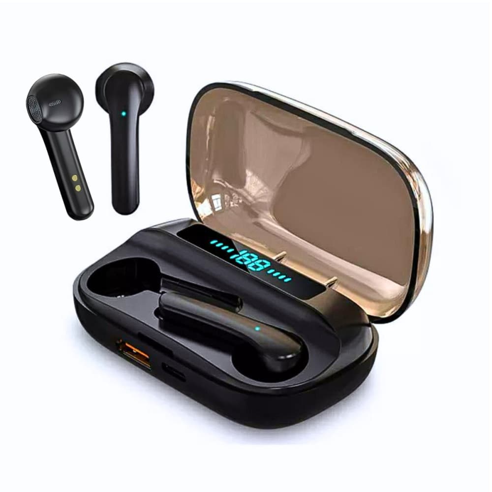 Fone de Ouvido Intra Auricular Bluetooth com Case de Carregamento LED Kapbom KA-931