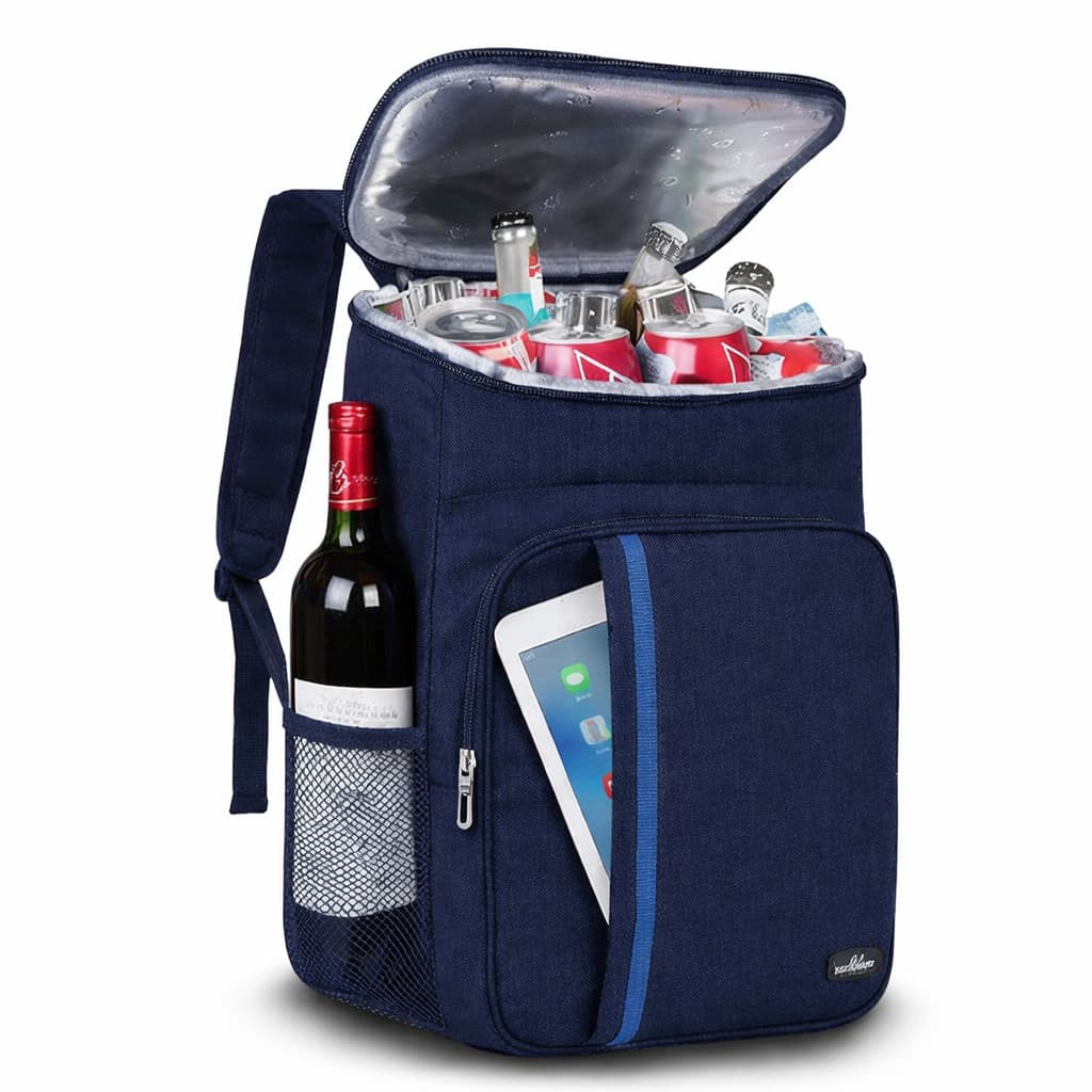 Mochila Térmica Viagem Impermeável Azul