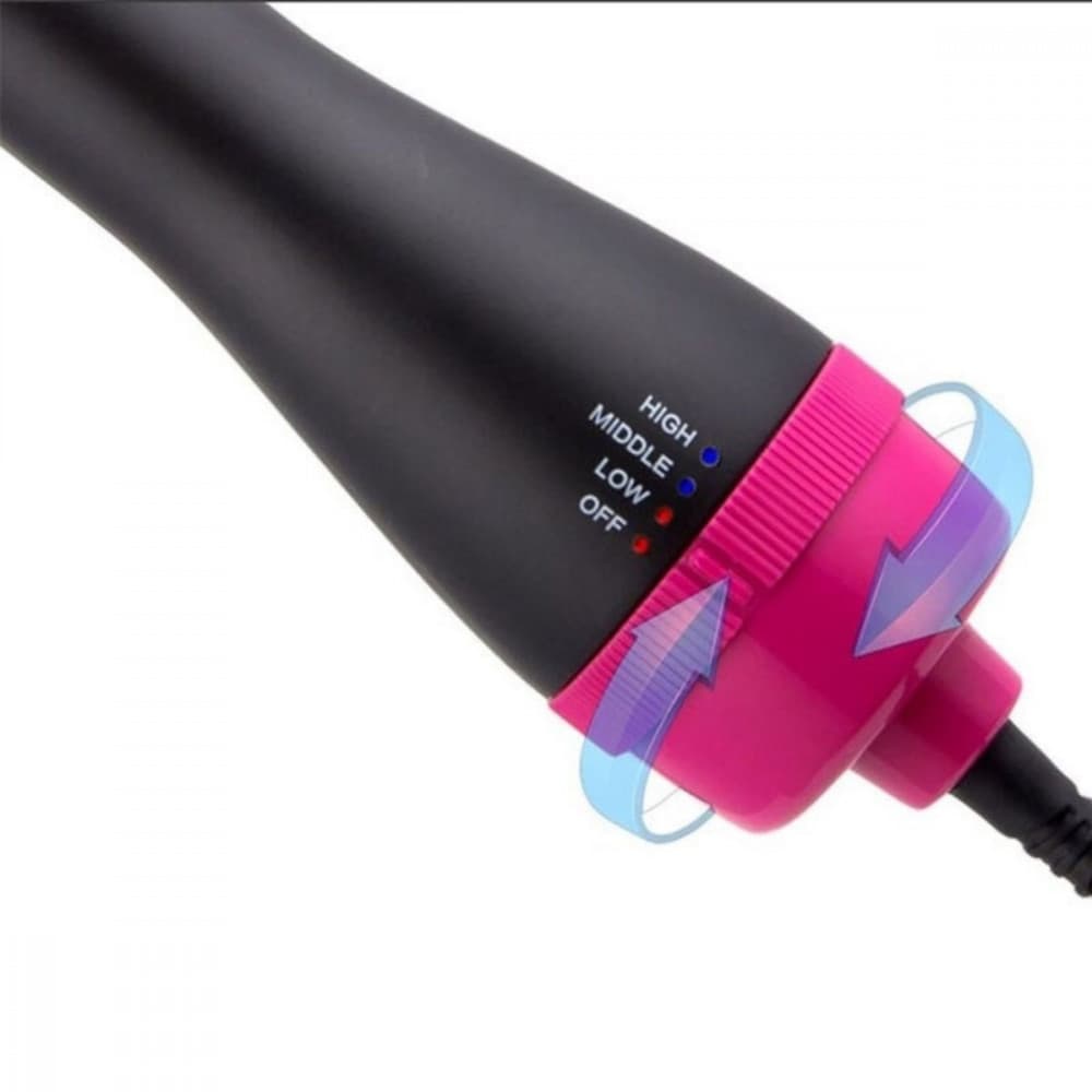 Escova Modeladora Secador De Cabelo 3 Em 1 Pente de Secagem Modeladora, Alisadora e Secadora 110V