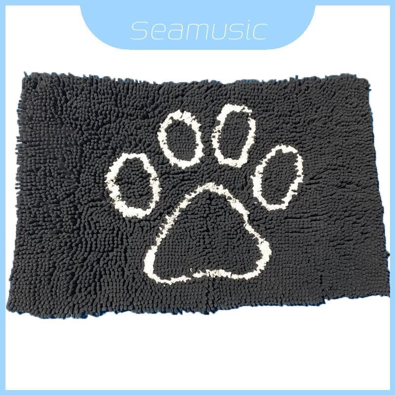 Tapete Macio Elegante Da Porta Pata Do Cão Perfeito Para Patas Internas E Sujas Decoração