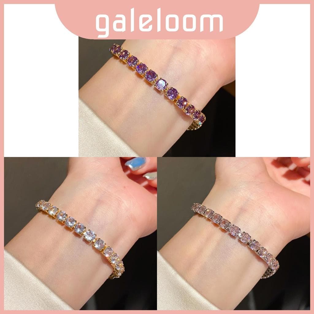 Pulseira Banhada A Ouro 18k Com Punho Quadrado De Zircônia Para Mulheres Estilo Acessório De Moda Vintage