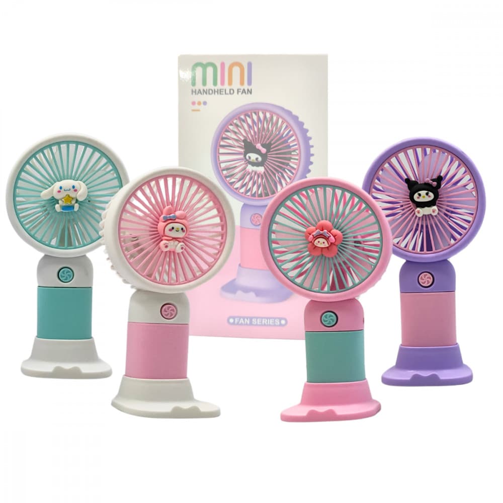 Mini Ventilador Portátil Recarregável de Mesa Fan Series Hmaston