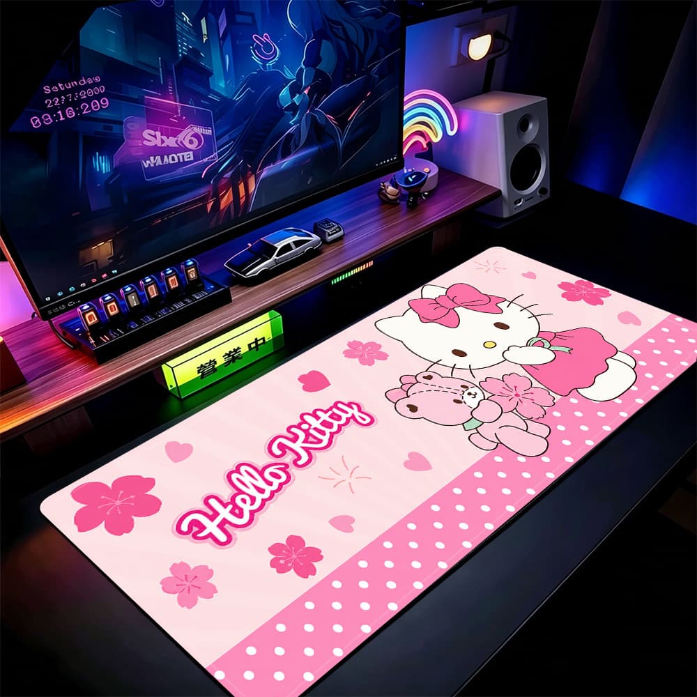 Grande Jogo Mouse Pad Antiderrapante 80X30 CM Impressões Personalizadas Mousepad Borda Costurada YG80510