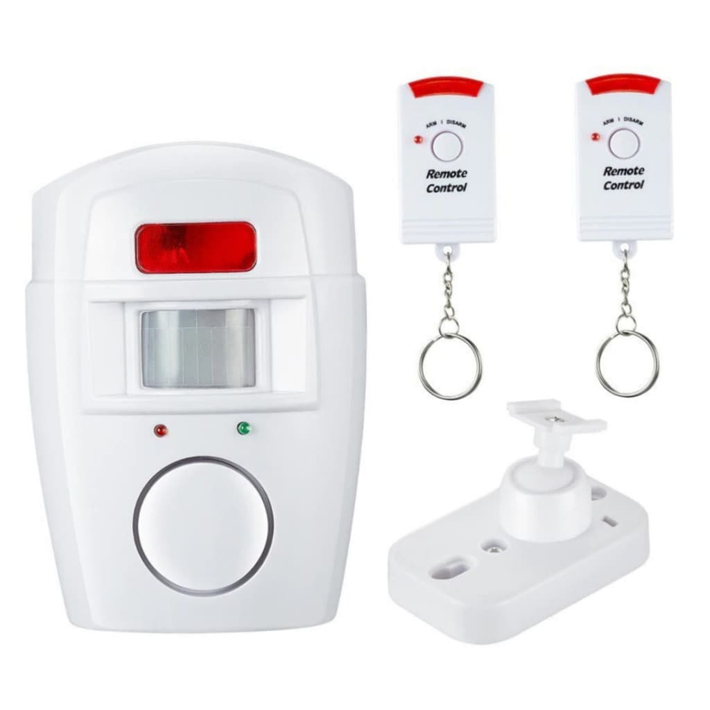 Alarme Sem Fio com Sensor e 2 Controles Residencial