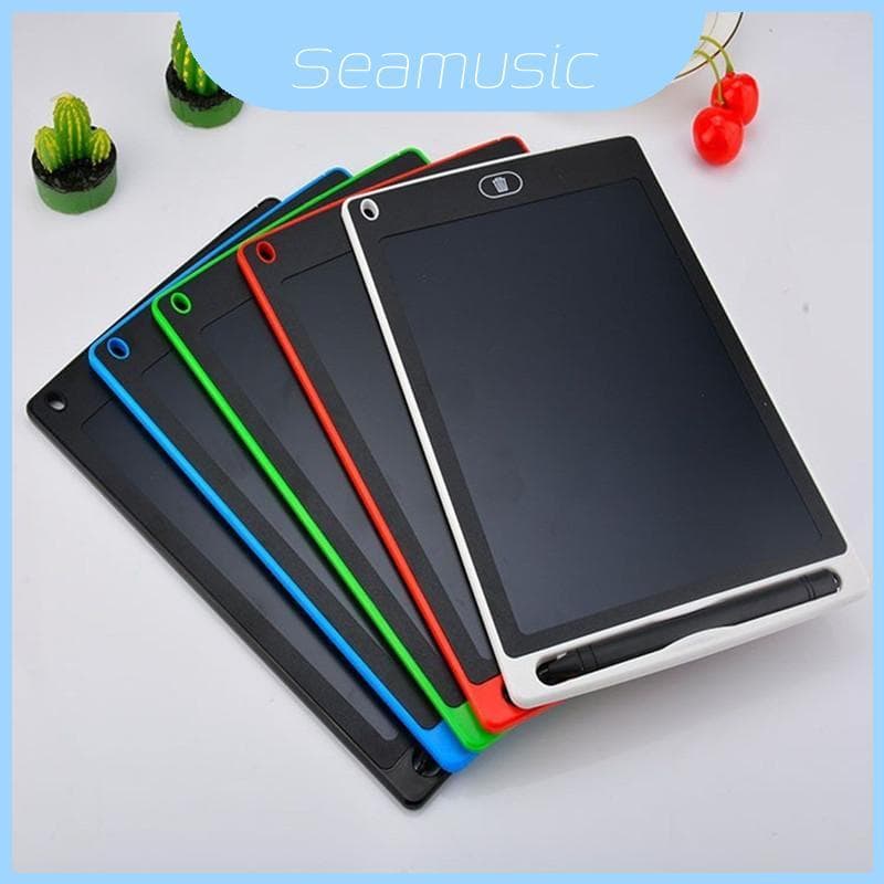 Escrevendo A Placa Eletrônica Do Doodle Lcd Da Tabuleta Para Escola Das Crianças Com Tela Sensível À Pressão