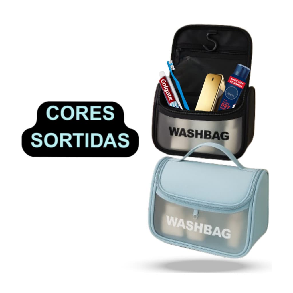 Necessaire Bolsa Viagem Impermeável Grande Organizador