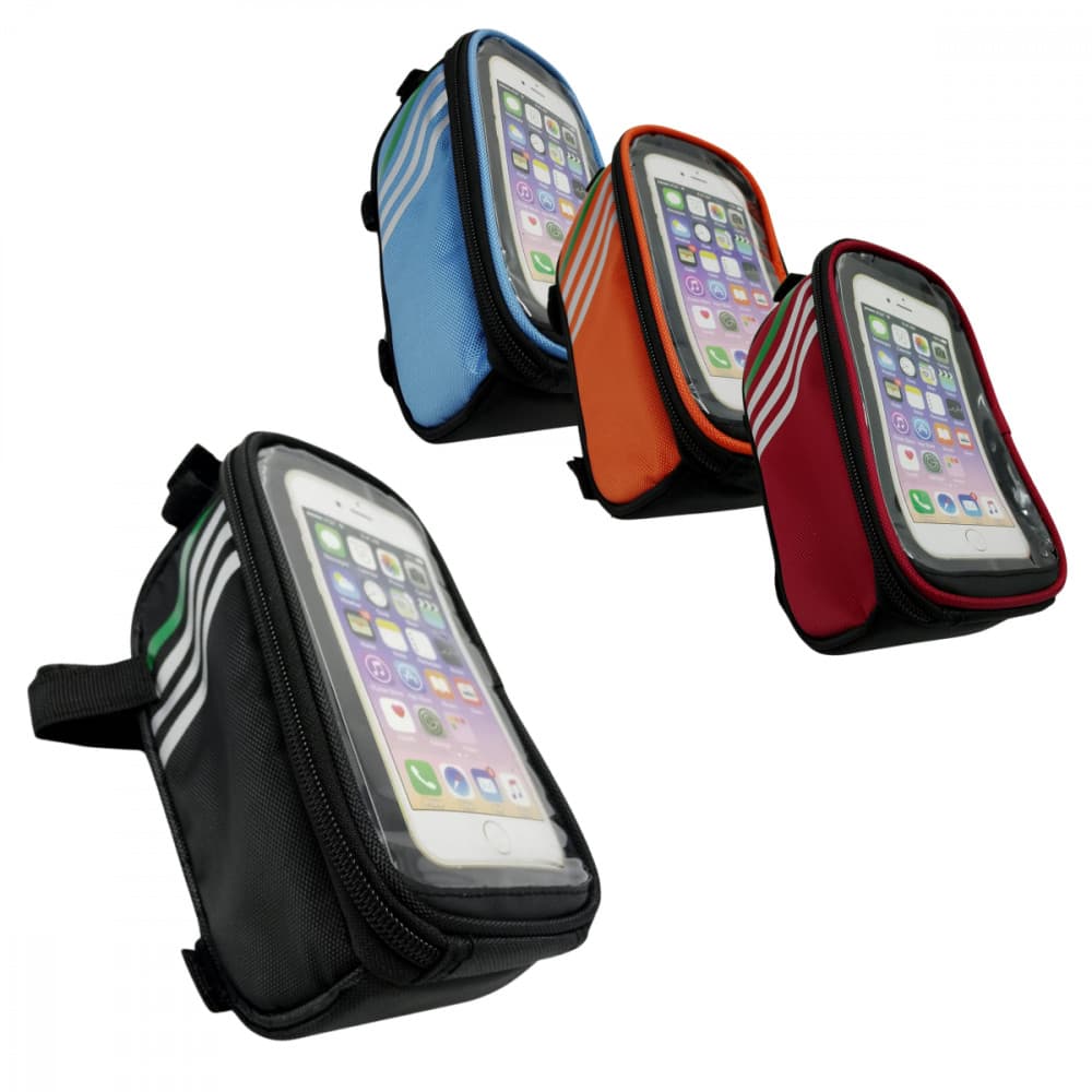 Bolsa Porta Celular Suporte De Quadro Bike Bicicleta Ciclismo Compartimento Com Zíper Altomex AL-Z27