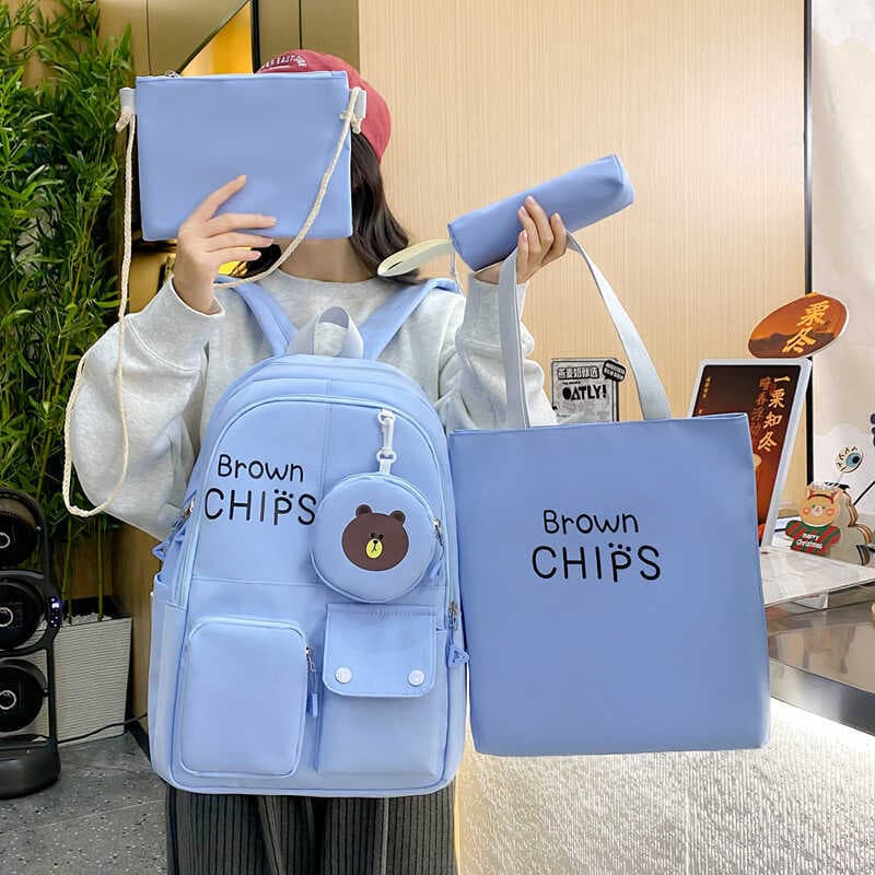 Estudante mochila japonês bonito estilo Preppy mochila única Graffiti mochila de viagem bonito leve grande capacidade