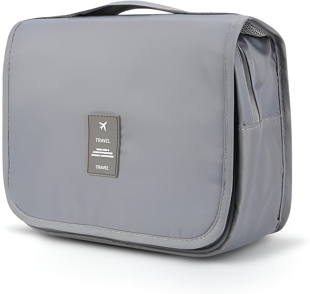 Necessaire De Viagem Impermeável Gancho Cabide Organizador