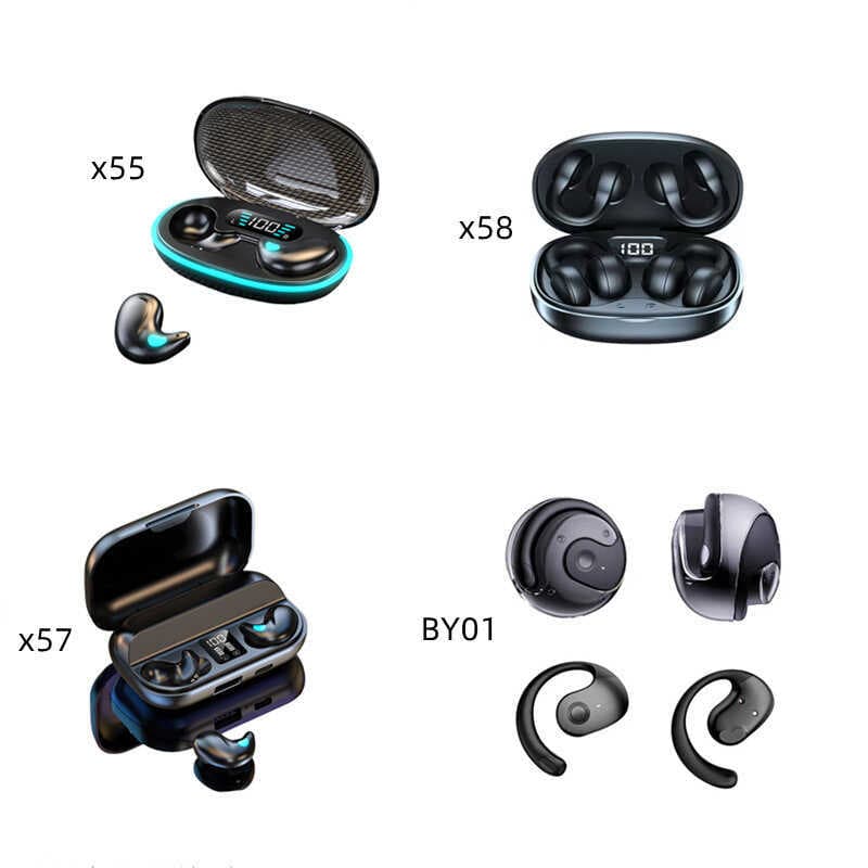 X55 Sleep Headset Bateria de longa duração Fone de ouvido Bluetooth Não intra-auricular Fone de ouvido sem fio Bluetooth