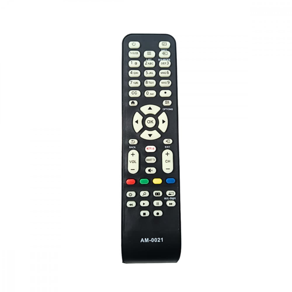 Controle Remoto Compatível TV Smart AOC LCD com botão Netflix Altomex AM-0021