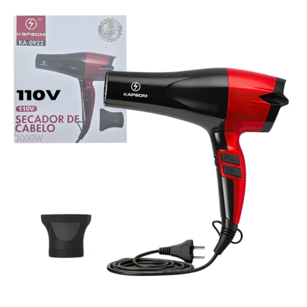 Secador de Cabelo Profissional 3000w Premium 110V