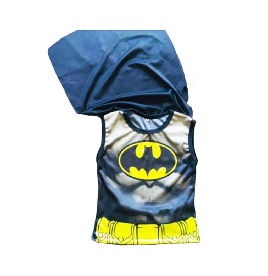 Fantasia Batman Infantil Menino Roupa Herois com Mascara