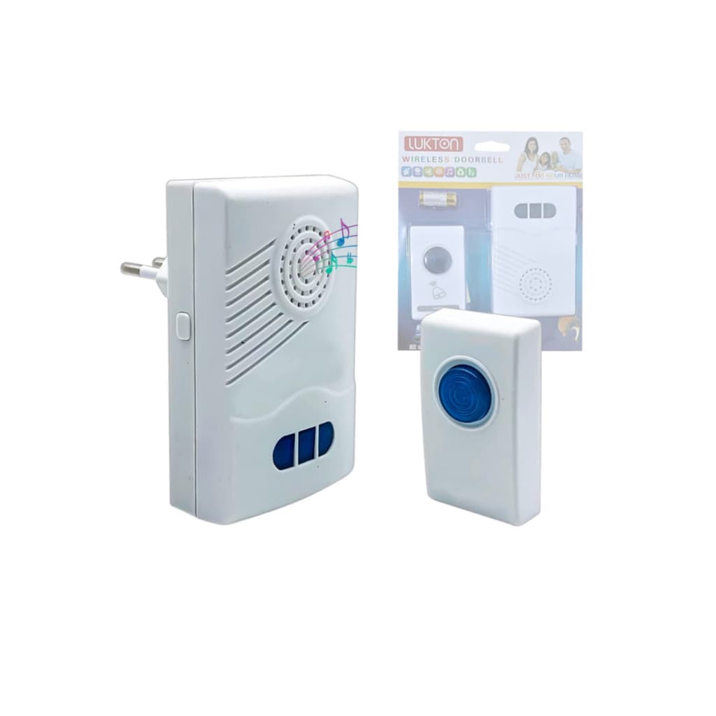 Campainha Digital Sem Fio Com Pilha ate10 Metros
