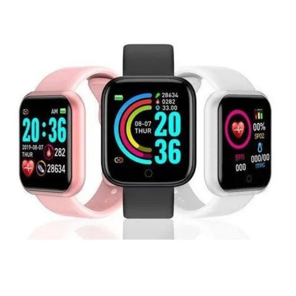 Relógio Smartwatch Para Android Ios D20 Bluetooth Usb