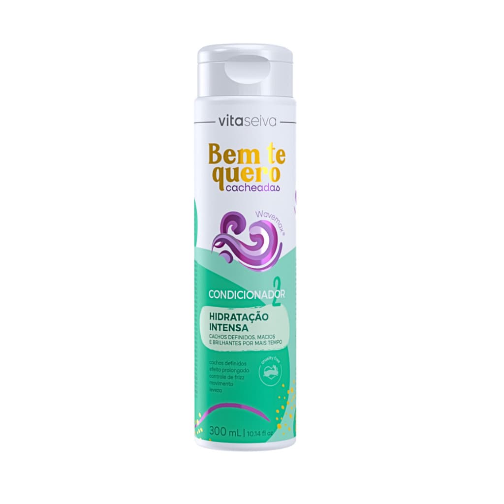 Condicionador Vita Seiva Bem Te Quero Cacheadas 300ml Hidratação Intensa