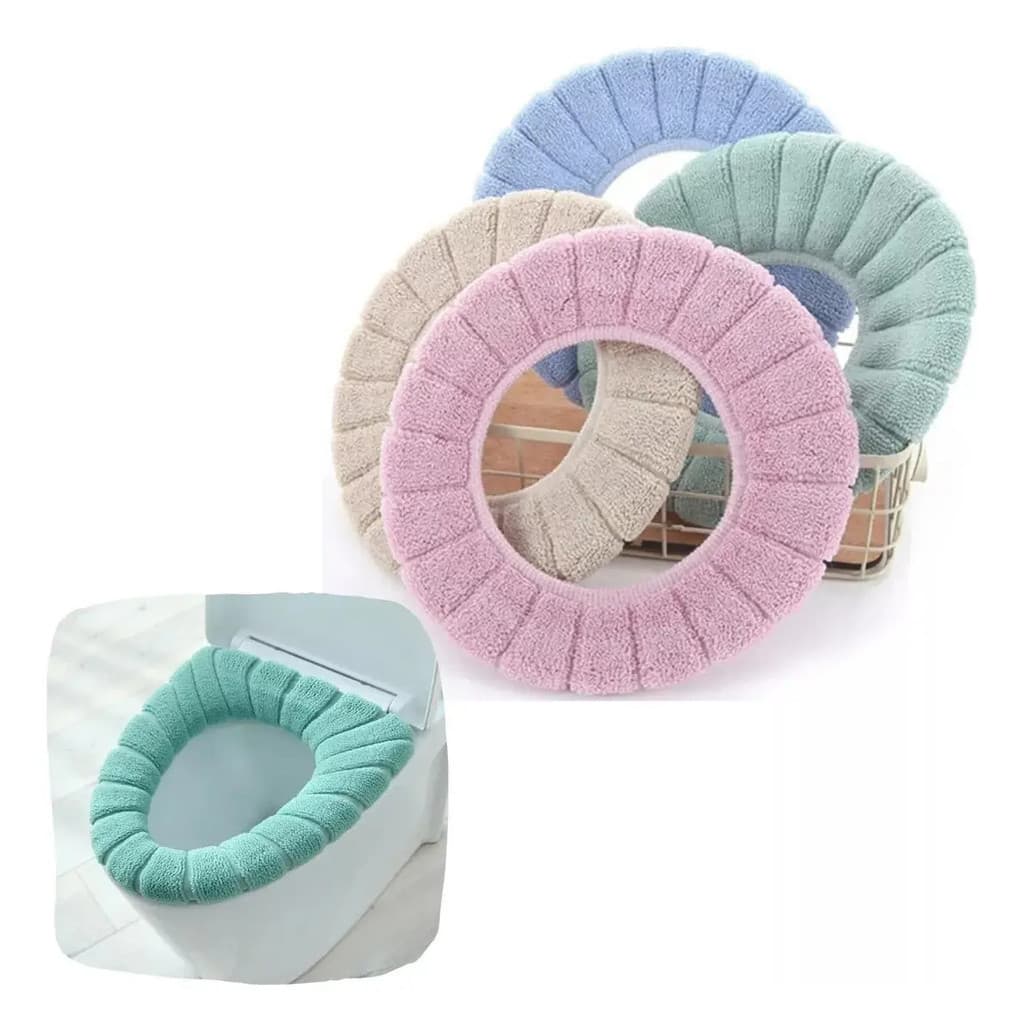 Capa De Assento De Vaso Sanitário Almofada Sanitária Capa Flexível Confortável Lavável Banheiro Snel