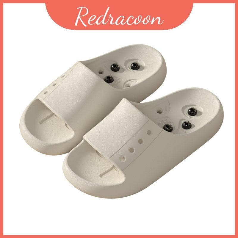 Chinelos Grossos Slipon Eva Para Adultos Com Solas Antiderrapantes E Recursos De Massagem Nos Pés