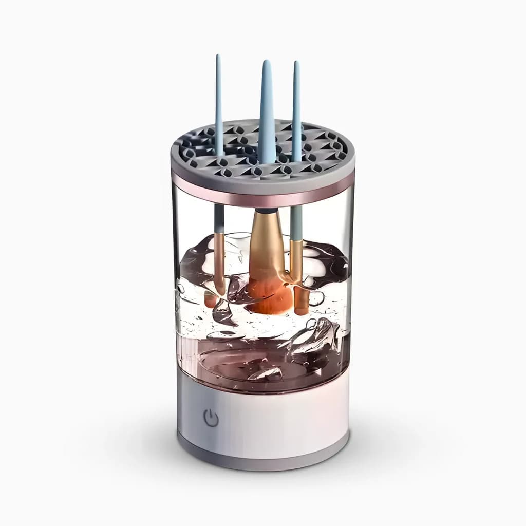 Limpador De Pincéis Maquiagem Secador Elétrico Automático USB