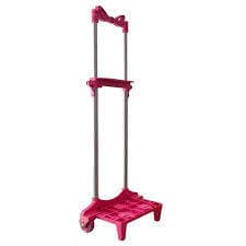 Carrinho com Rodinha para Mochilas ROSA