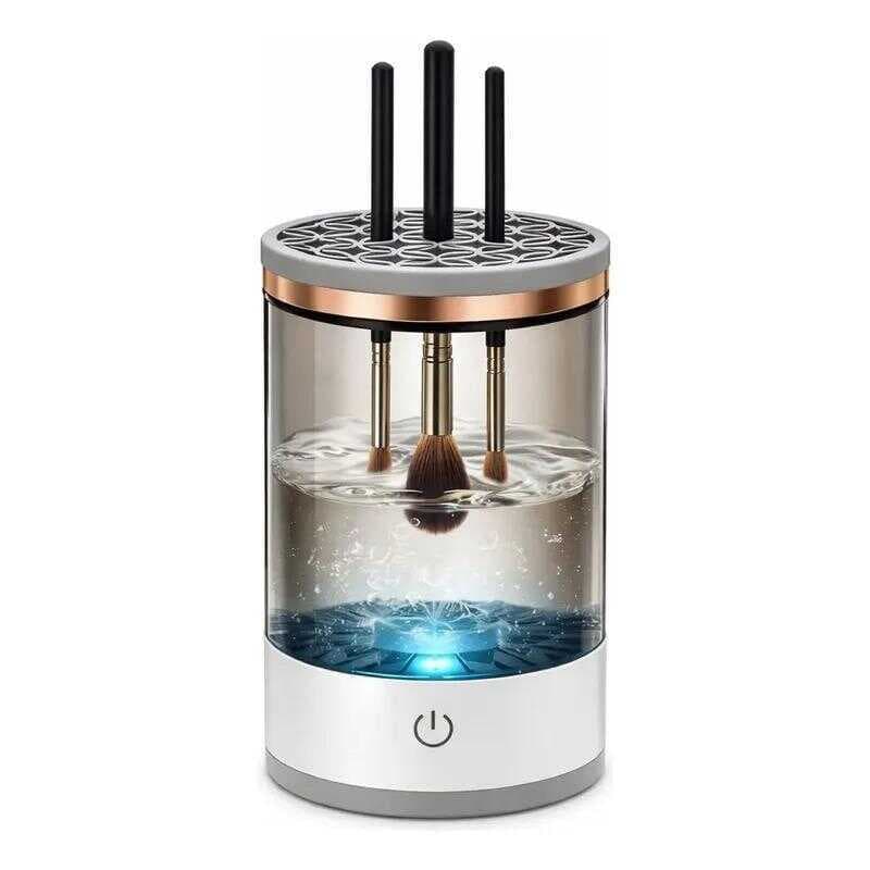 Limpador Pincéis De Maquiagem Elétrico Automático Com Usb