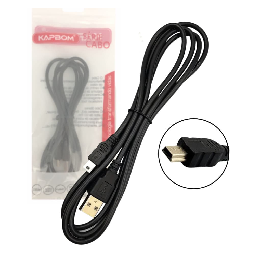 Cabo USB x V3 Carregador e Dados 1.5 Metros Kapbom KAP-V3-1.5m