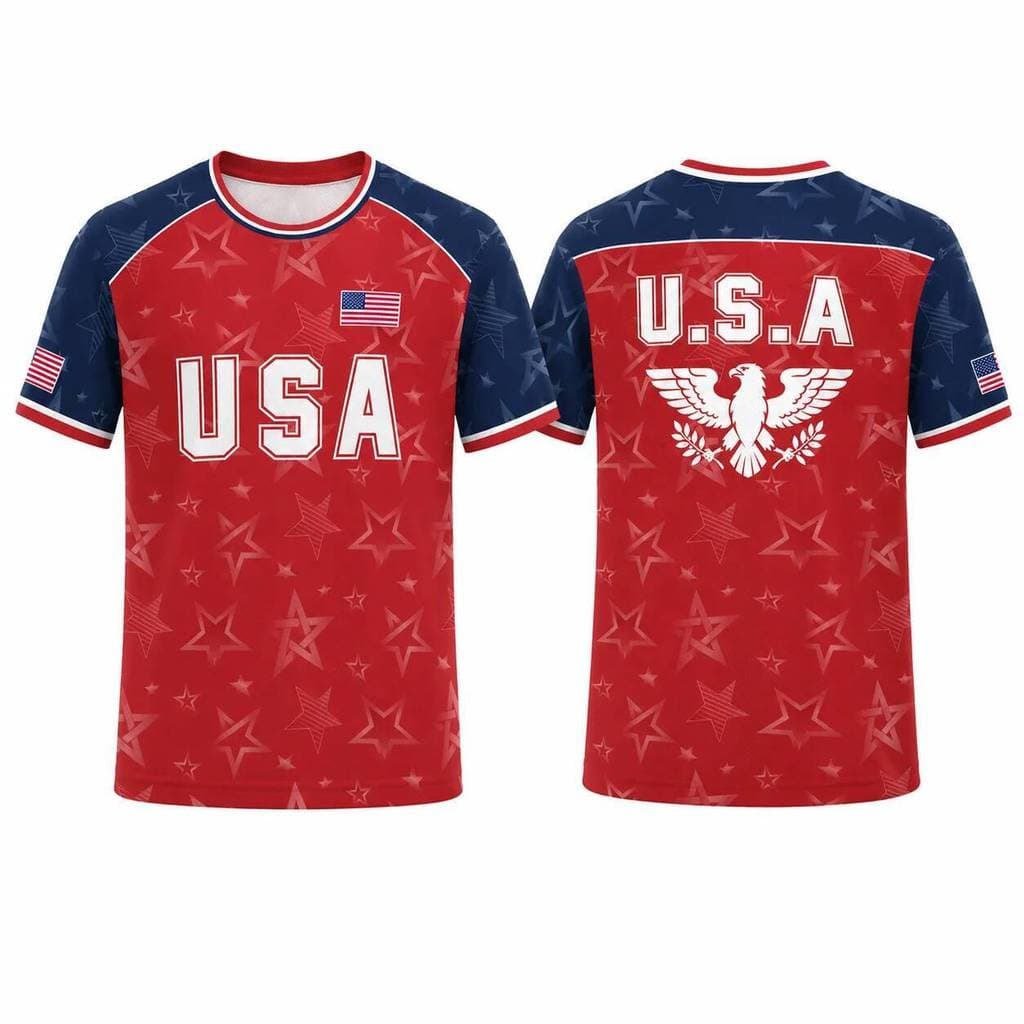 Camisa De Futebol Dos Eua Para Homens , Mulheres E Crianças , Do Time , Estados Unidos 2026 , Roupa Dia Jogo
