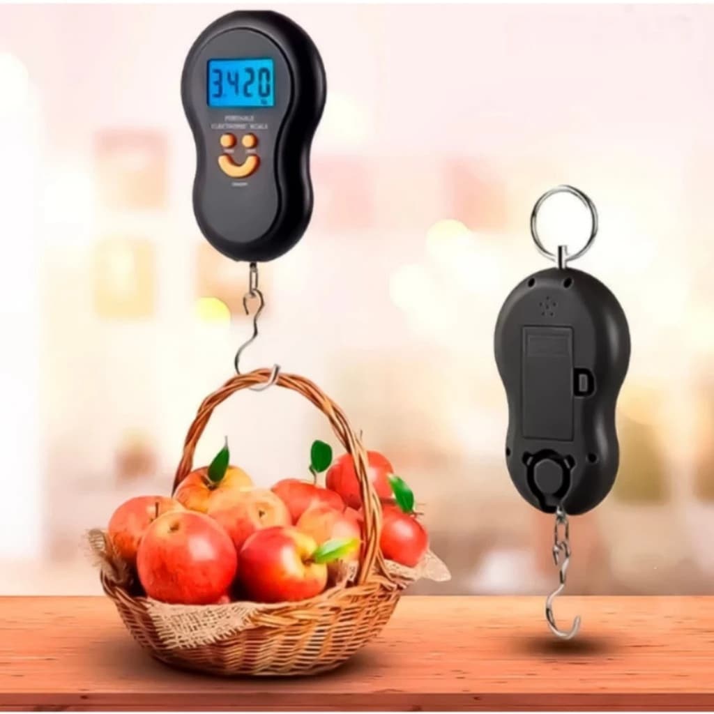 Balança Digital De Mão Portátil Cozinha Pesca Bagagem Uso Geral (Modelos Sortidos)