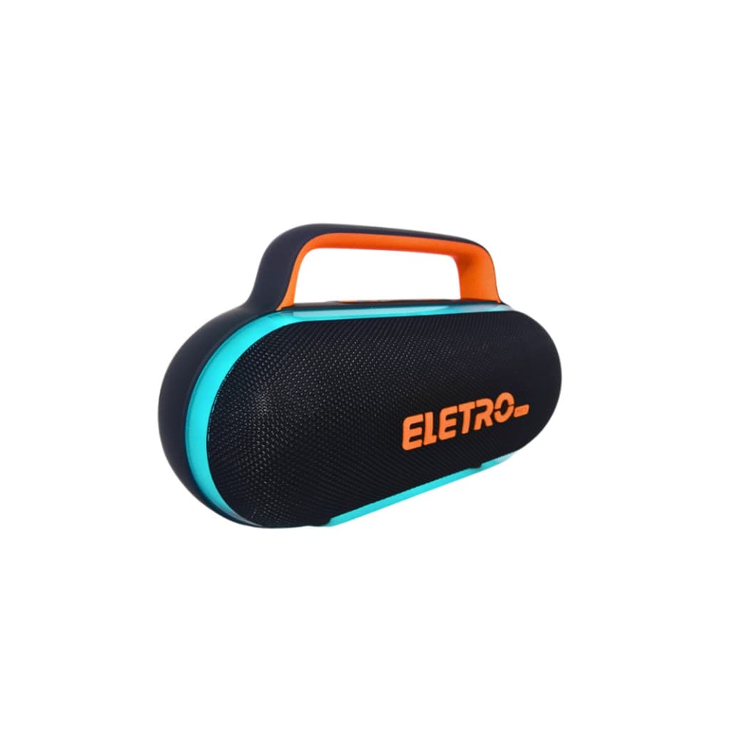 Caixa de Som Bluetooth Portátil LED RGB 80W