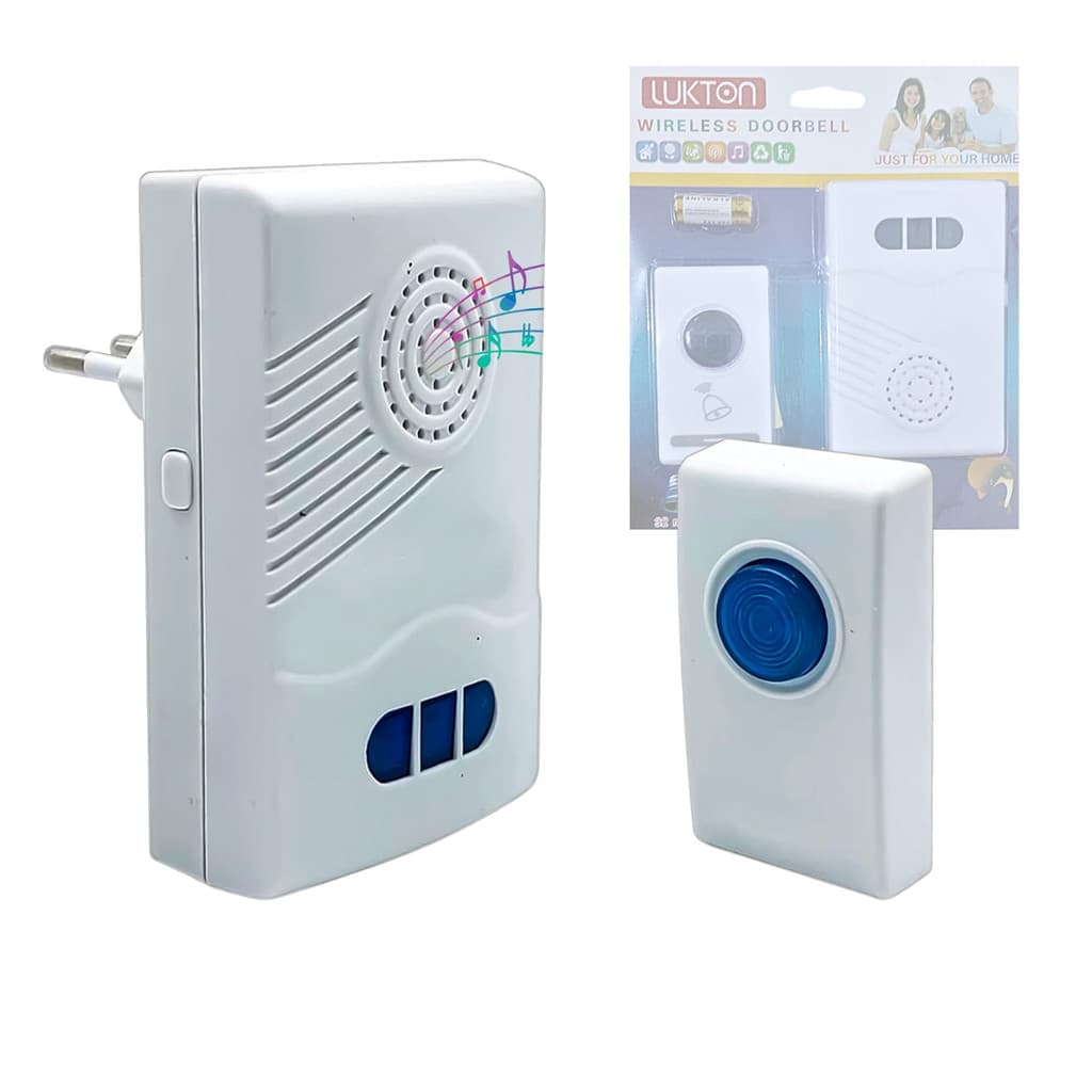 Campainha Sem Fio Com Pilha Alcance 10 Metros Altomex DB-103 / ML-A18