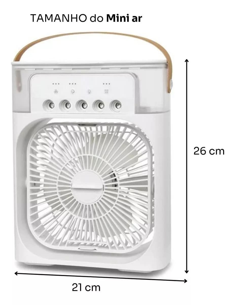 Mini Ventilador Portatil Carregador Usb Vent-001 Snel Home
