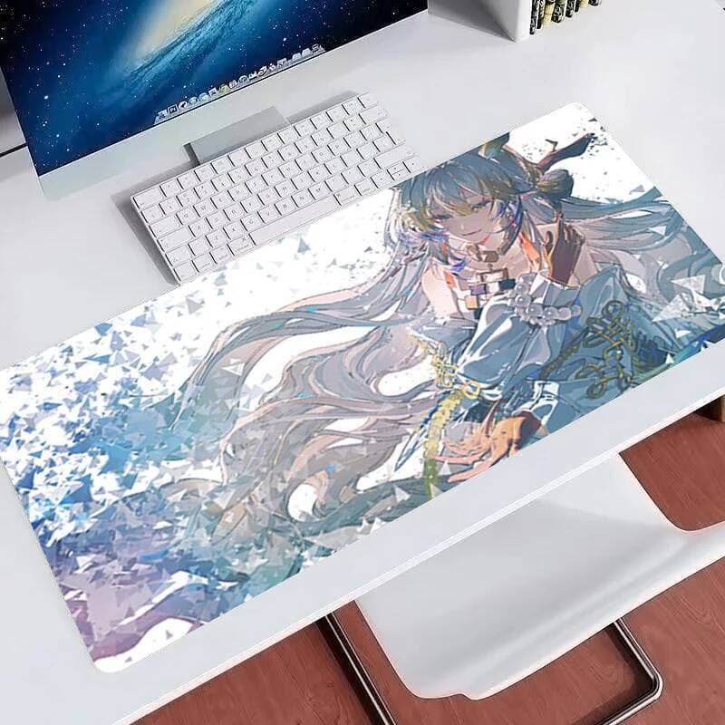 Kawaii Mouse Pad Anime Personagem Popular Arknights Shu Tapete De Mesa E-sports Escritório Dupla Utilização Gamer Comput