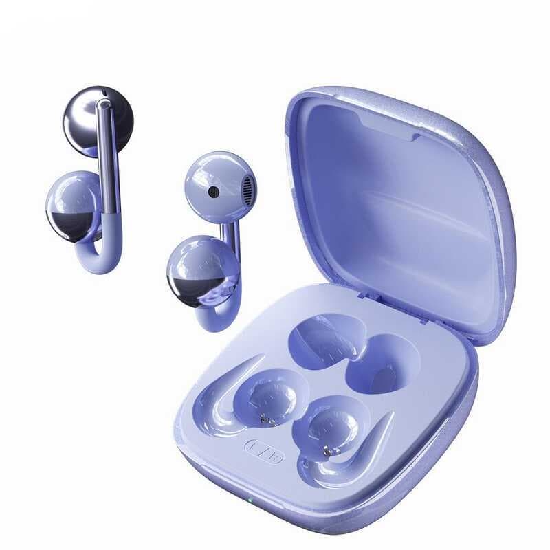 Fones De Ouvido Sem Fio Bluetooth Nova Moda Brincos Clipe Aberto Estéreo IPX5 À Prova Dwaterproof Água Em Forma De Lágri