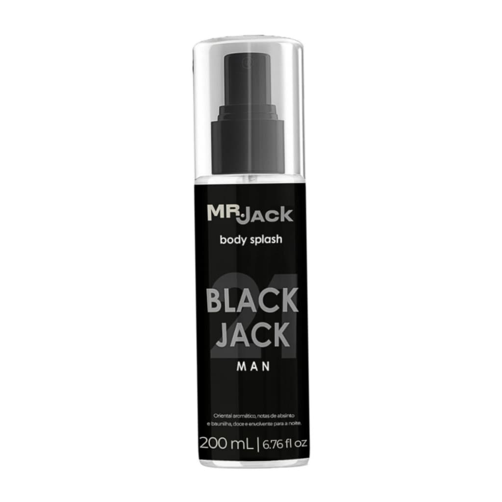 Body Splash Mr. Jack BlackJack 21 Man 200ml Oriental Aromático