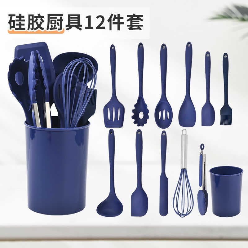 Espátula de silicone antiaderente, espátula de cozinha doméstica, resistente a altas temperaturas, espátula de silicone,