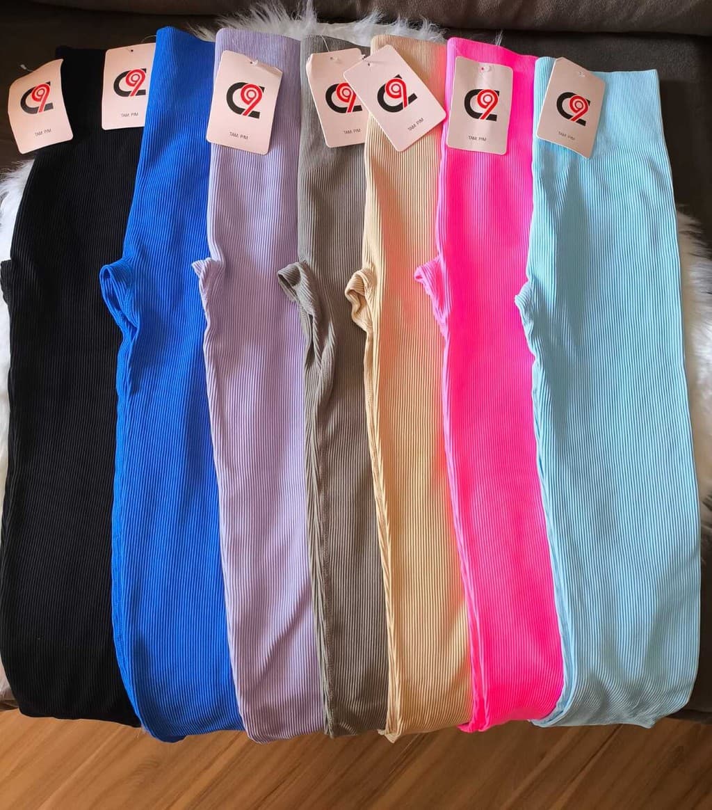 Legging esportiva de poliamida de cintura alta -cod:B28