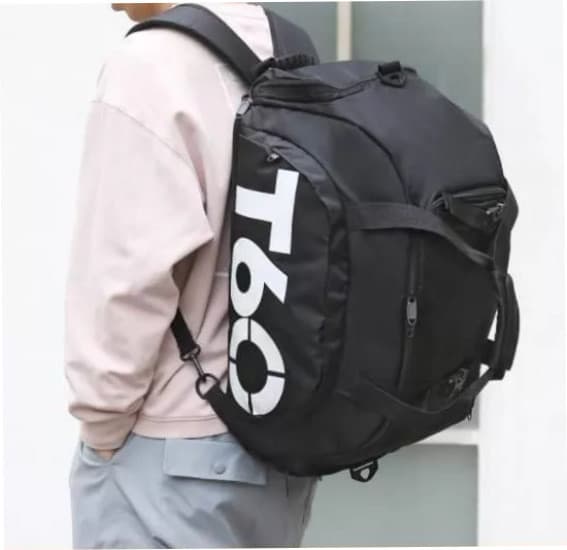 Bolsa Mala Academia Viagem Imagem Impermeável T6 Fitness Transversal Casual Masculino Feminino