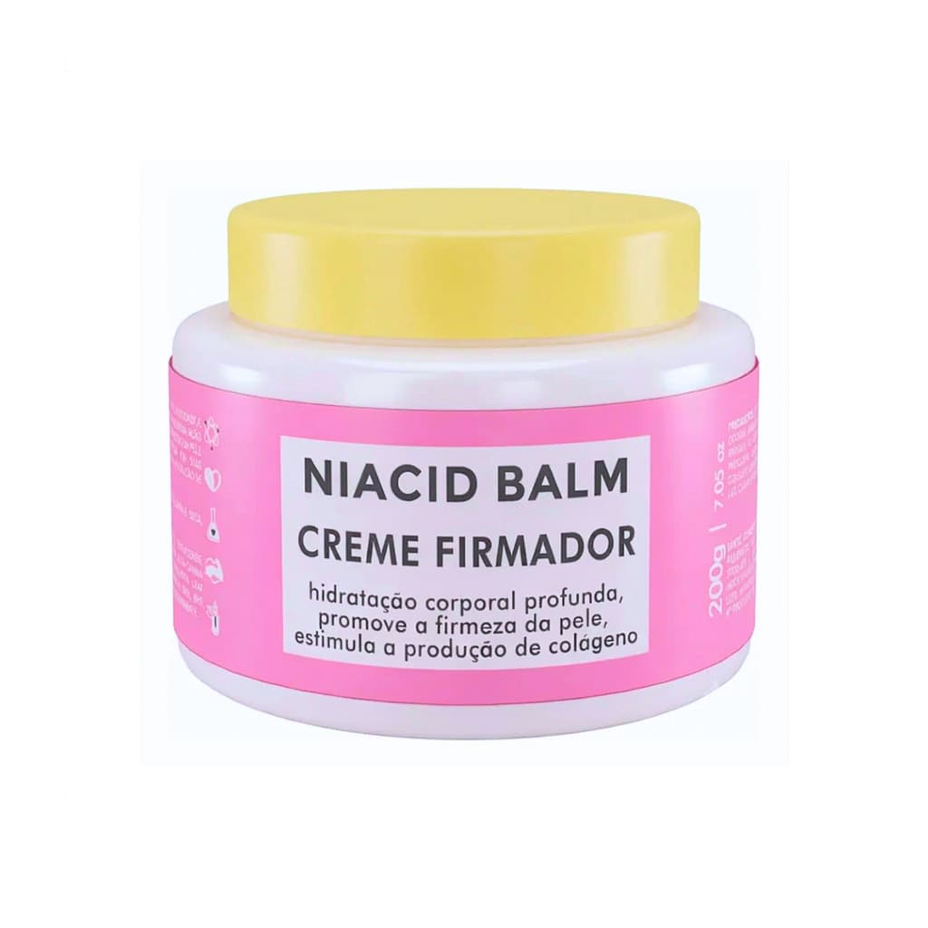 Creme Firmador Corporal Niacid Balm 200g Hidratação e Colágeno Cod.89189