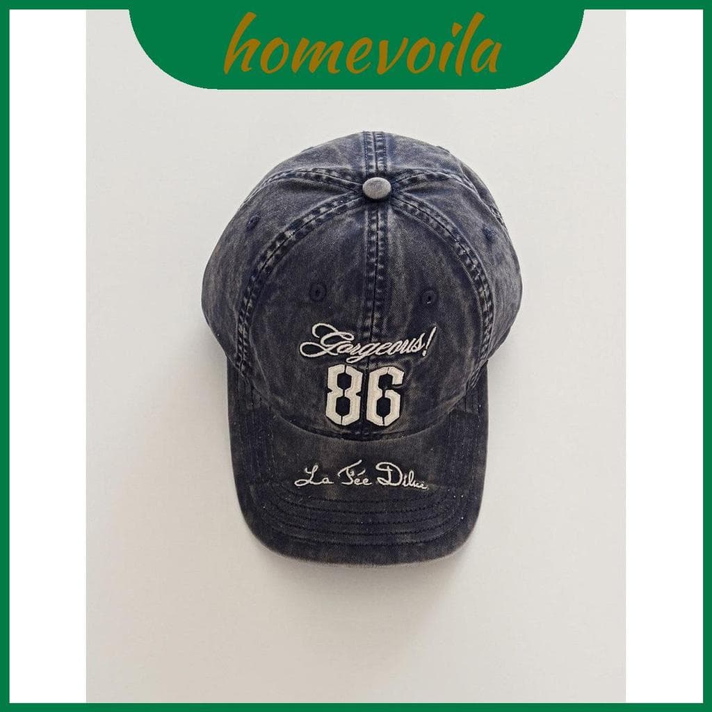 Boné De Beisebol Moderno De Algodão Com Aba Curva E Bordado Para Guarda-Sol Versátil Desgaste Casual