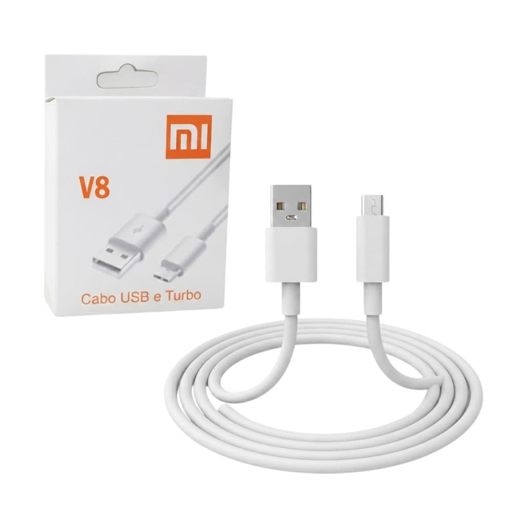 Cabo De Dados USB / V8 5A Carregamento Turbo Charger 1 Metro MI-V8